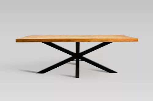  Dining Table Baywood 220x100x76cm  Cross Leg