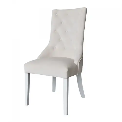  Side dining chair white rural design