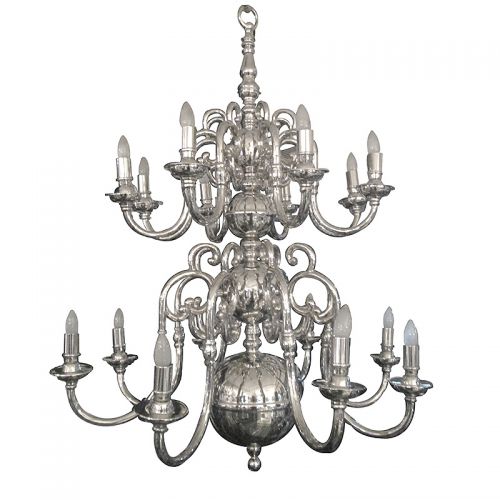 By Kohler  Decoration Chandelier 126x126x162cm W/Black Shade (112595)