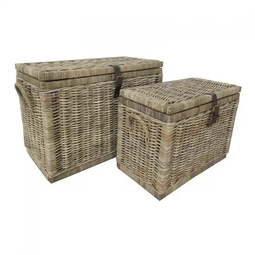  Trunk 82x45x57cm Kosta Kooboo (Set Of 2)