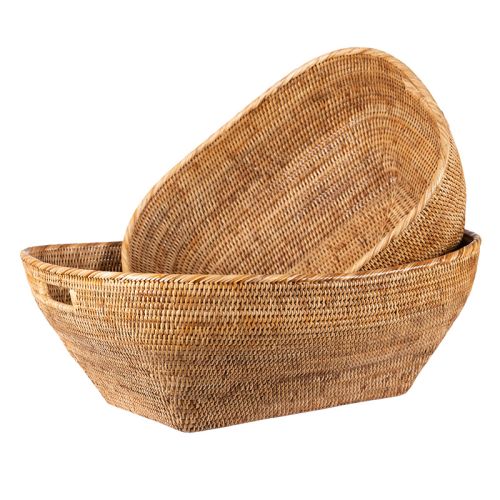 By Kohler  Nested Village baskets Set Kathmandu 65x50x25cm & 50x45x25cm (115168)