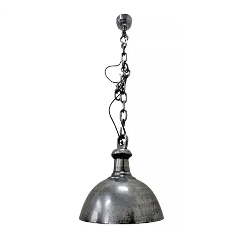 By Kohler  Ceiling Lamp 36x36x38cm silver raw metal (100728)