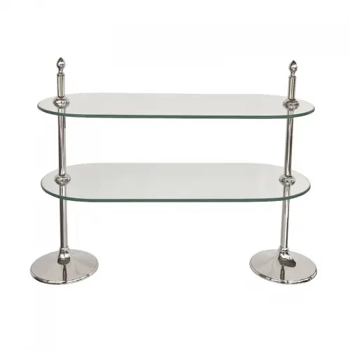 By Kohler  Stand 2-Tier Talia 68x28x57cm silver (101767)