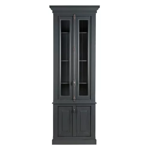 By Kohler  Elias 4 Doors 48x88x245cm Upperpart Glass  Grey Matt Complete (115971)