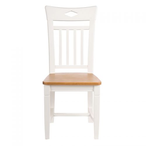 By Kohler  Dijon rural dining chair white and brown (100935)