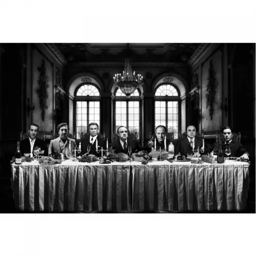  Gangsters Last Supper 180x120x2cm
