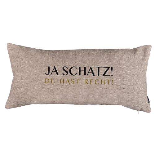  Pillow Ja Schatz 30x60x10 cm
