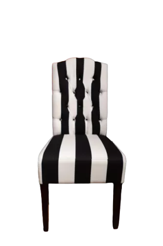 By Kohler  SALE Bryan Side dining chair - SW BIG Stripes- Kolonial (200164-25)